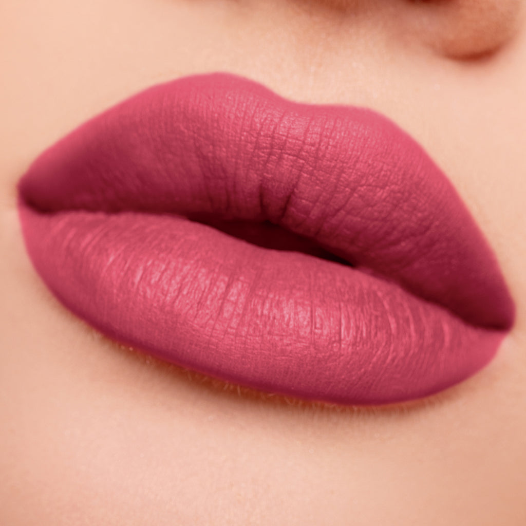 Lipstick. Pink lipstick.